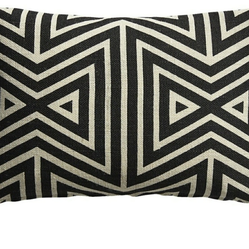 CB2 Apani Jute Pillow Cover 12 x 18